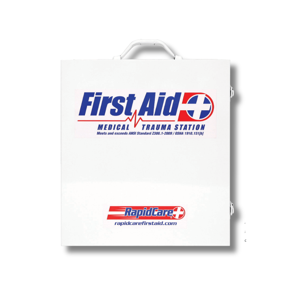 3 Shelf Metal First Aid Cabinet - 2015.