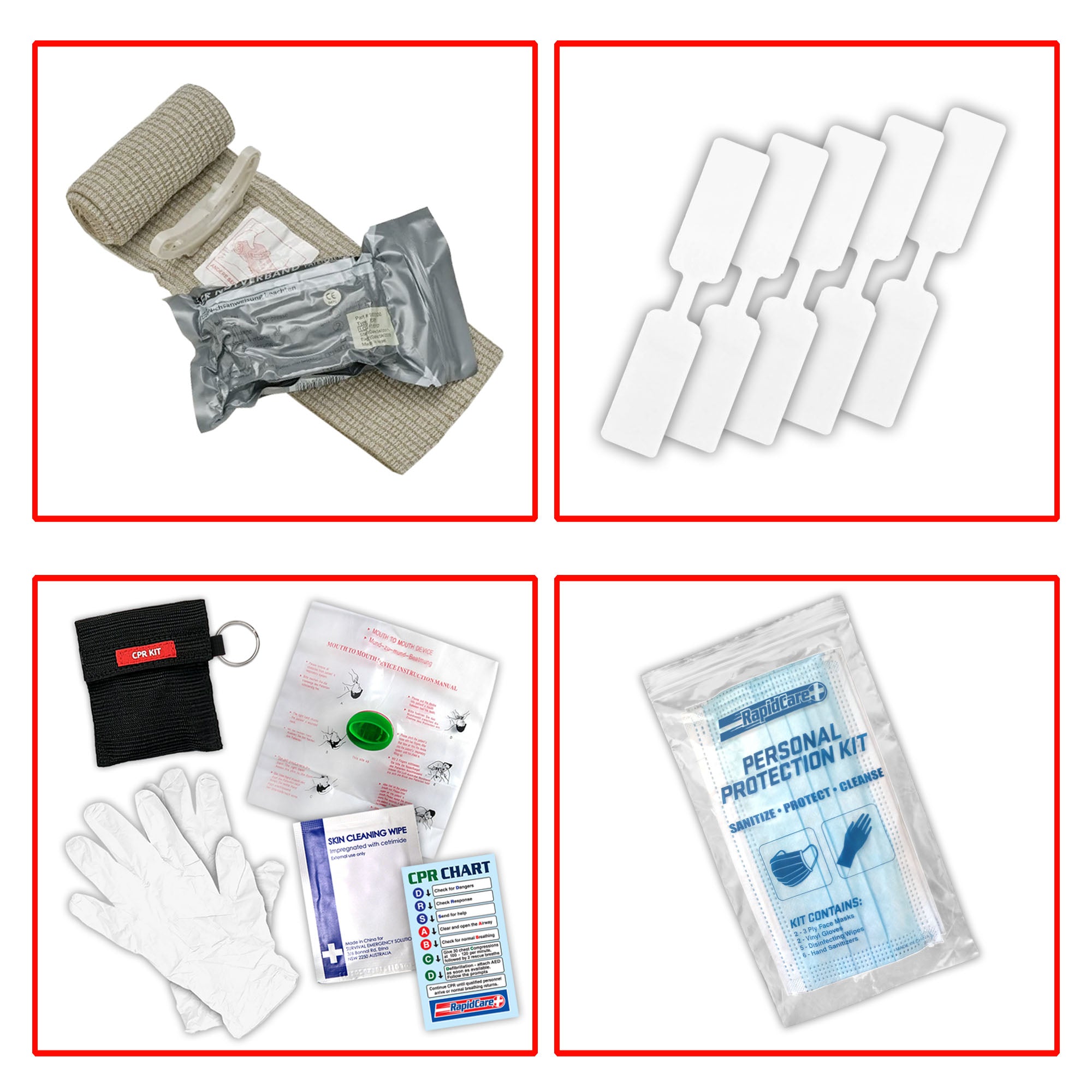 Outdoor Survival First Aid Kit