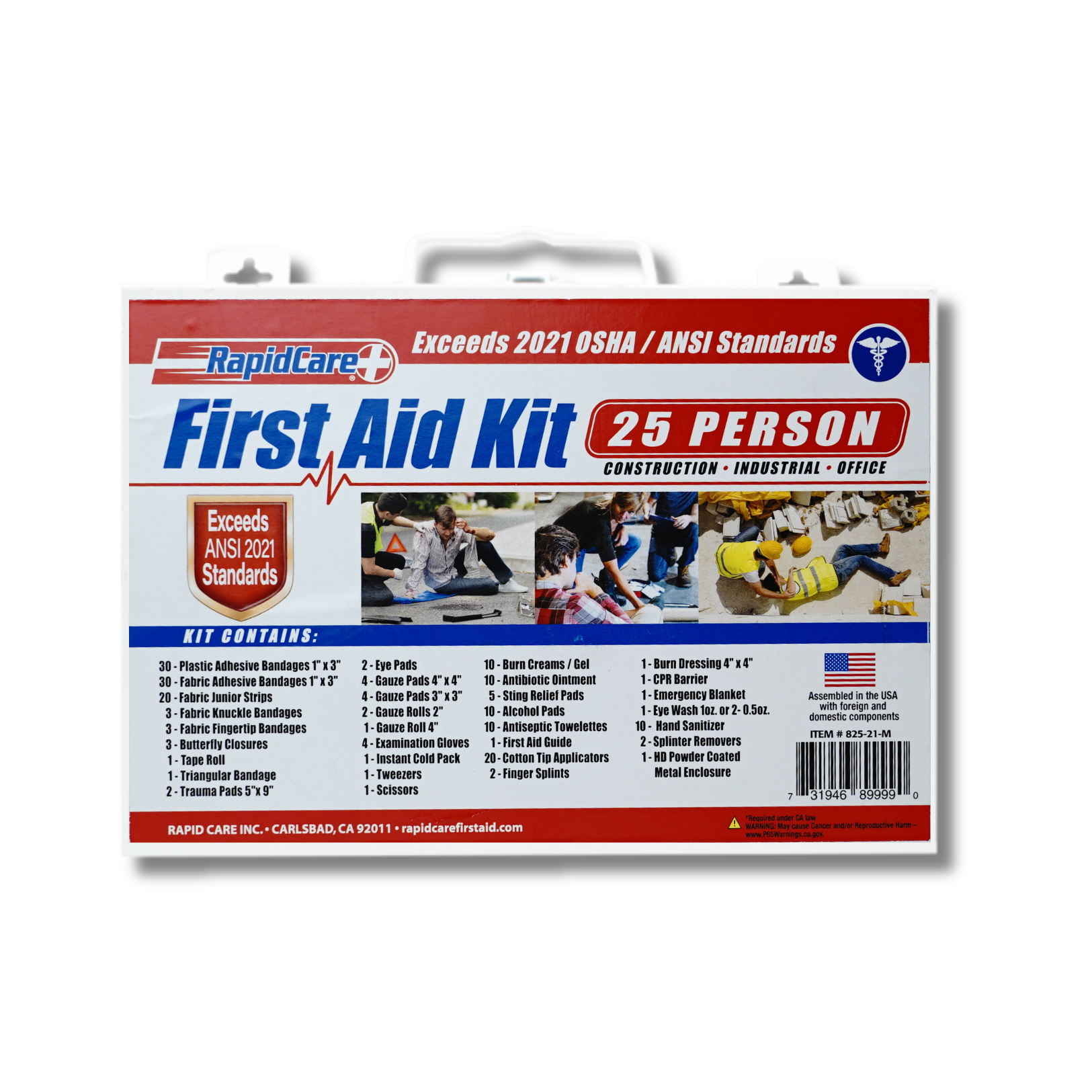 25 Person First Aid Kit - 2021(B) (227 Pc).