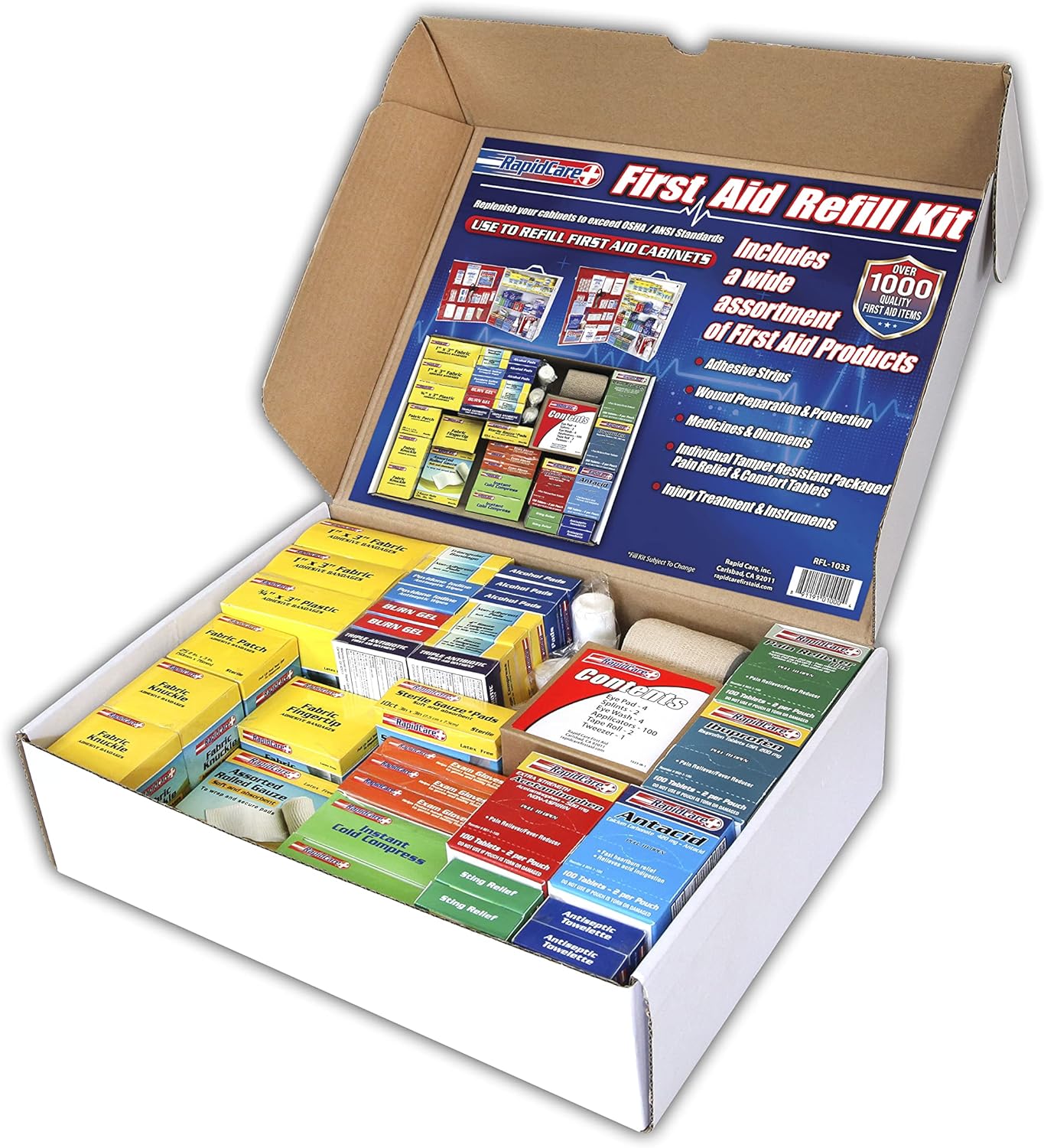 You Just Need a Refill! First Aid Refill Kit