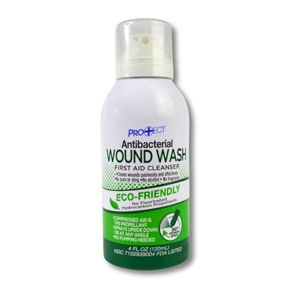 16oz Eye Care Station w/ 2 Cans Of Wound Wash.