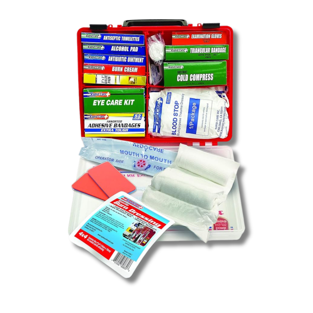 25 Person Premium Unitized First Aid Kit W/Bracket - 2009