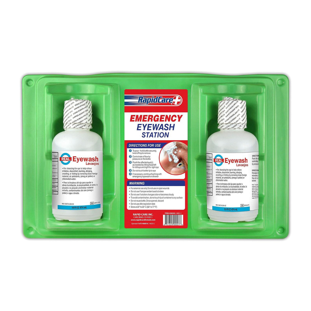  Rapid Care First Aid 80094 3 Shelf ANSI/OSHA Compliant All  Purpose First Aid Cabinet, Wall Mountable : Health & Household