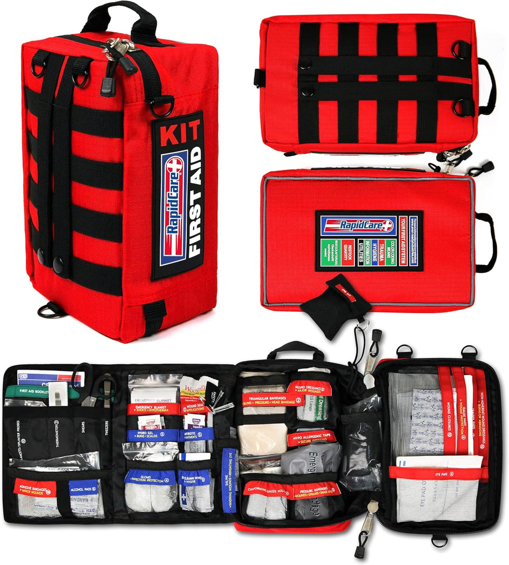 300+ Piece Emergency Medical Kit with Bonus 95-Piece Travel Pack