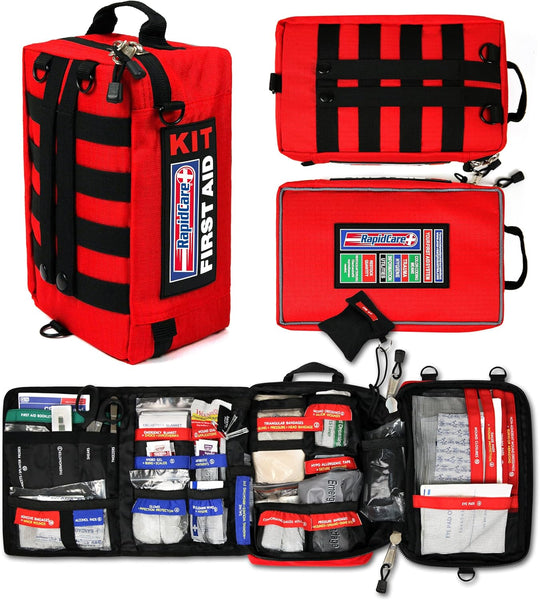 300+ Piece Emergency Medical Kit with Bonus 95-Piece Travel Pack