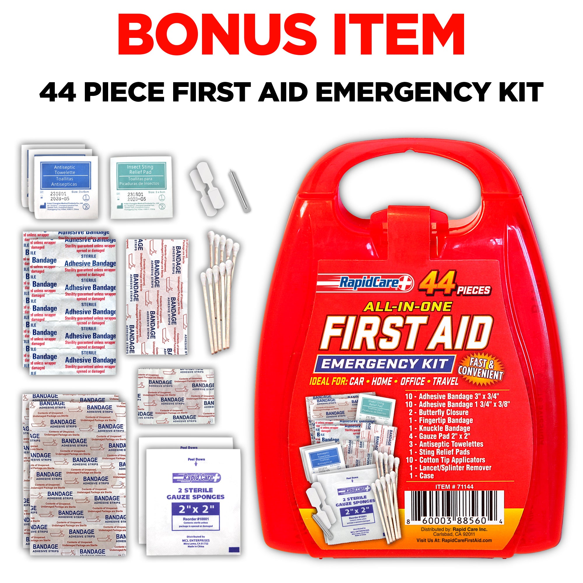 Outdoor Survival First Aid Kit
