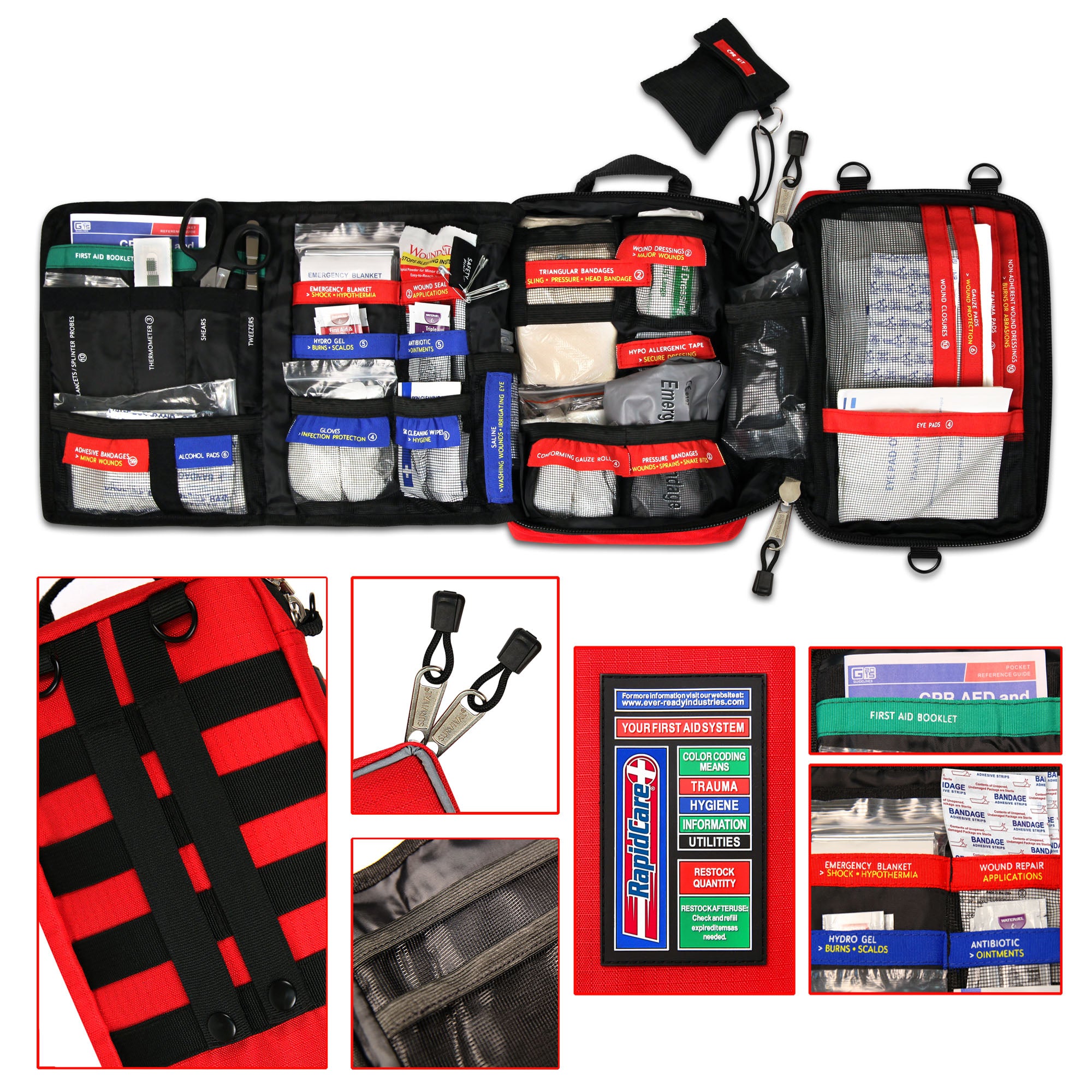 Outdoor Survival First Aid Kit
