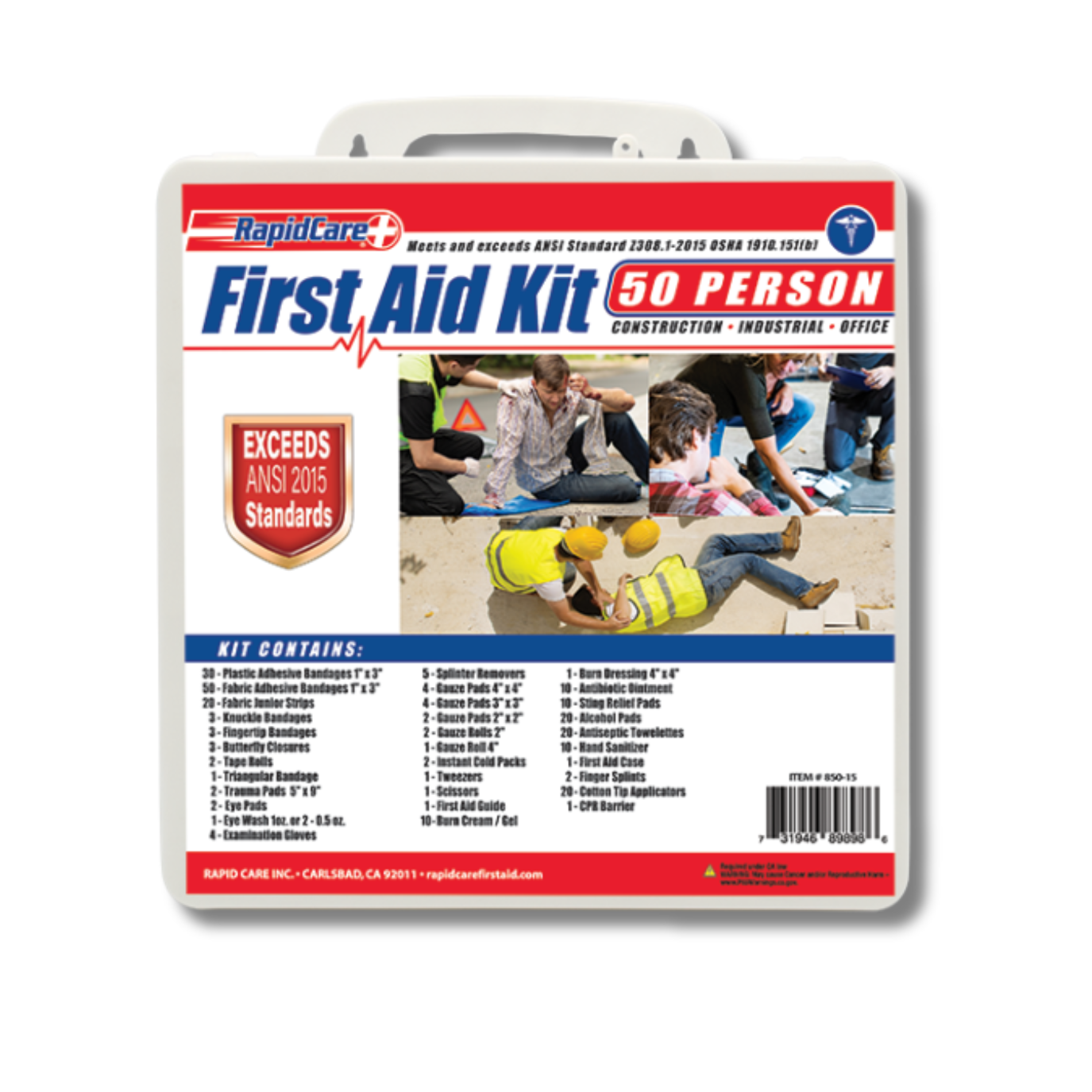 50 Person First Aid Kit - 2015.