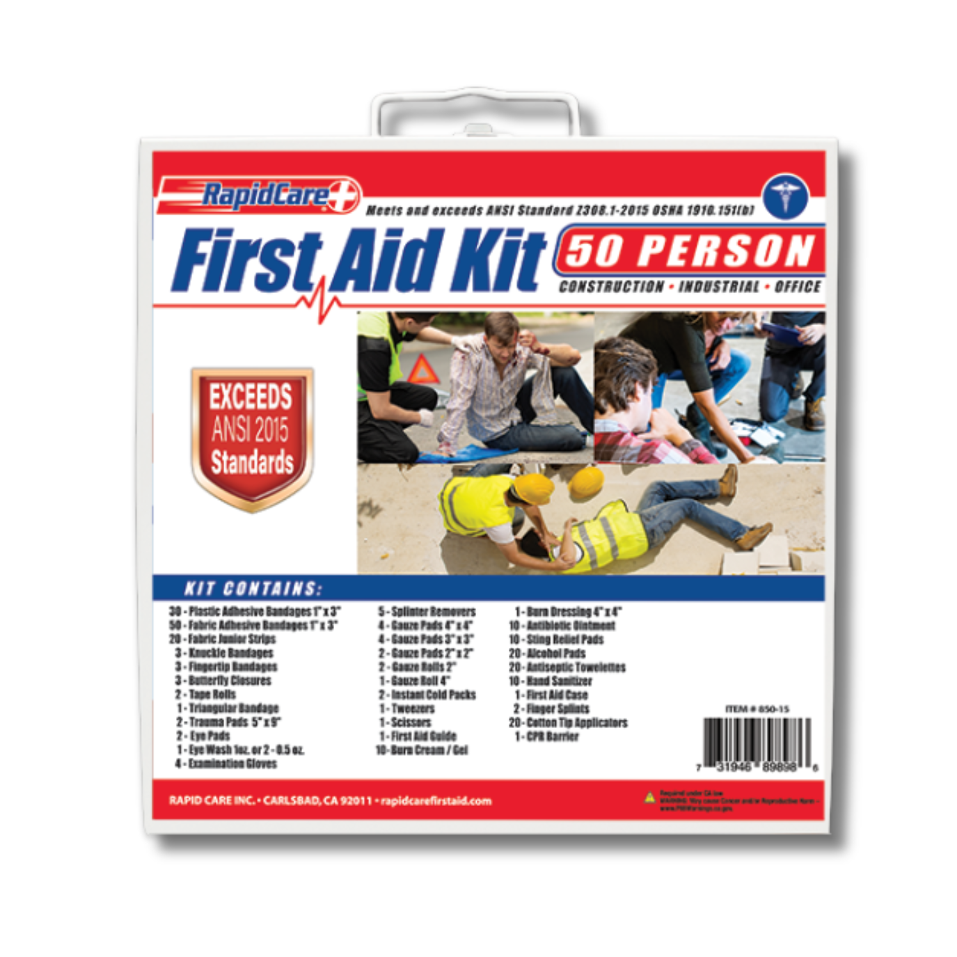 50 Person First Aid Kit - 2015.